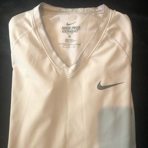 Women's Nike Vneck compression shirt
